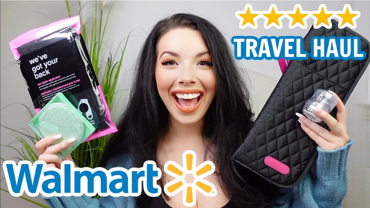 WALMART HAUL TRAVEL MUST HAVES (From A Flight Attendant) + New Cosmetic Launch!!!