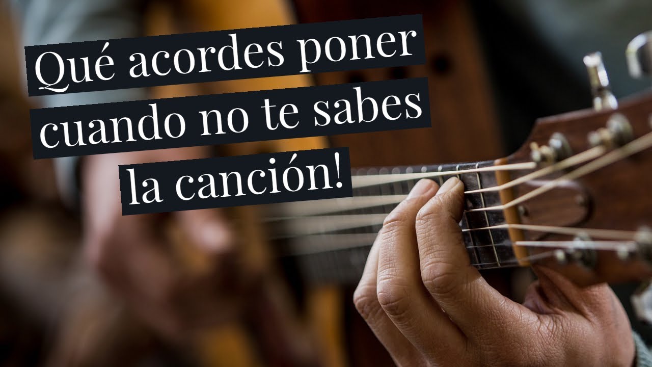El secreto para adivinar qué acorde viene después!