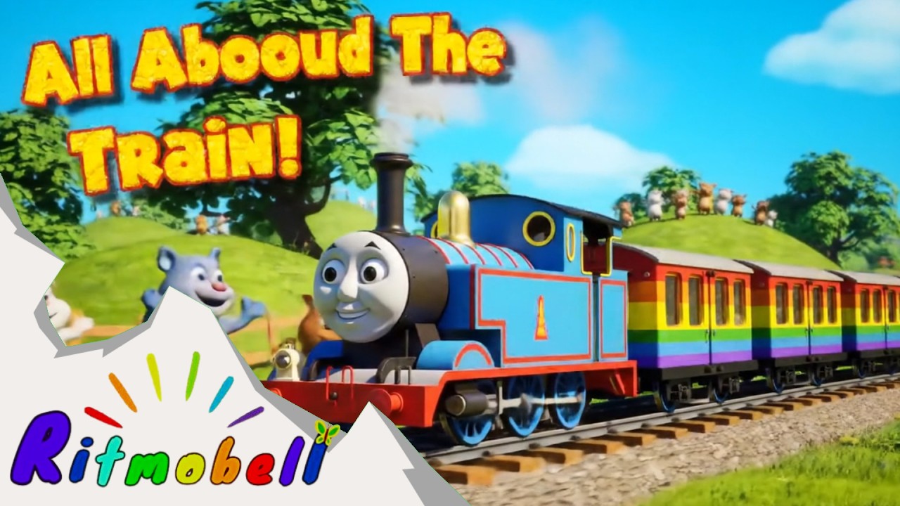 Ritmobell Nursery Rhymes | The Rainbow Train | Nursery Rhymes