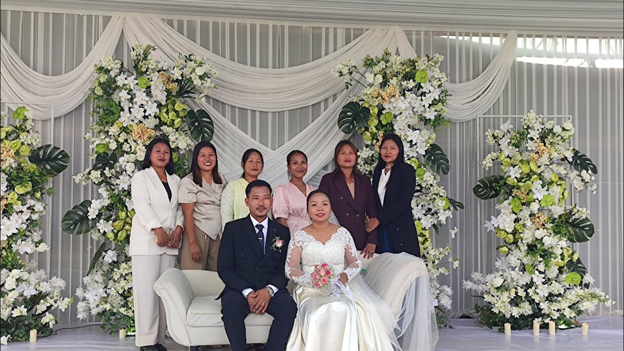 Nahngam & Pewang Daniel 🤝wedding👰💍🤵💒