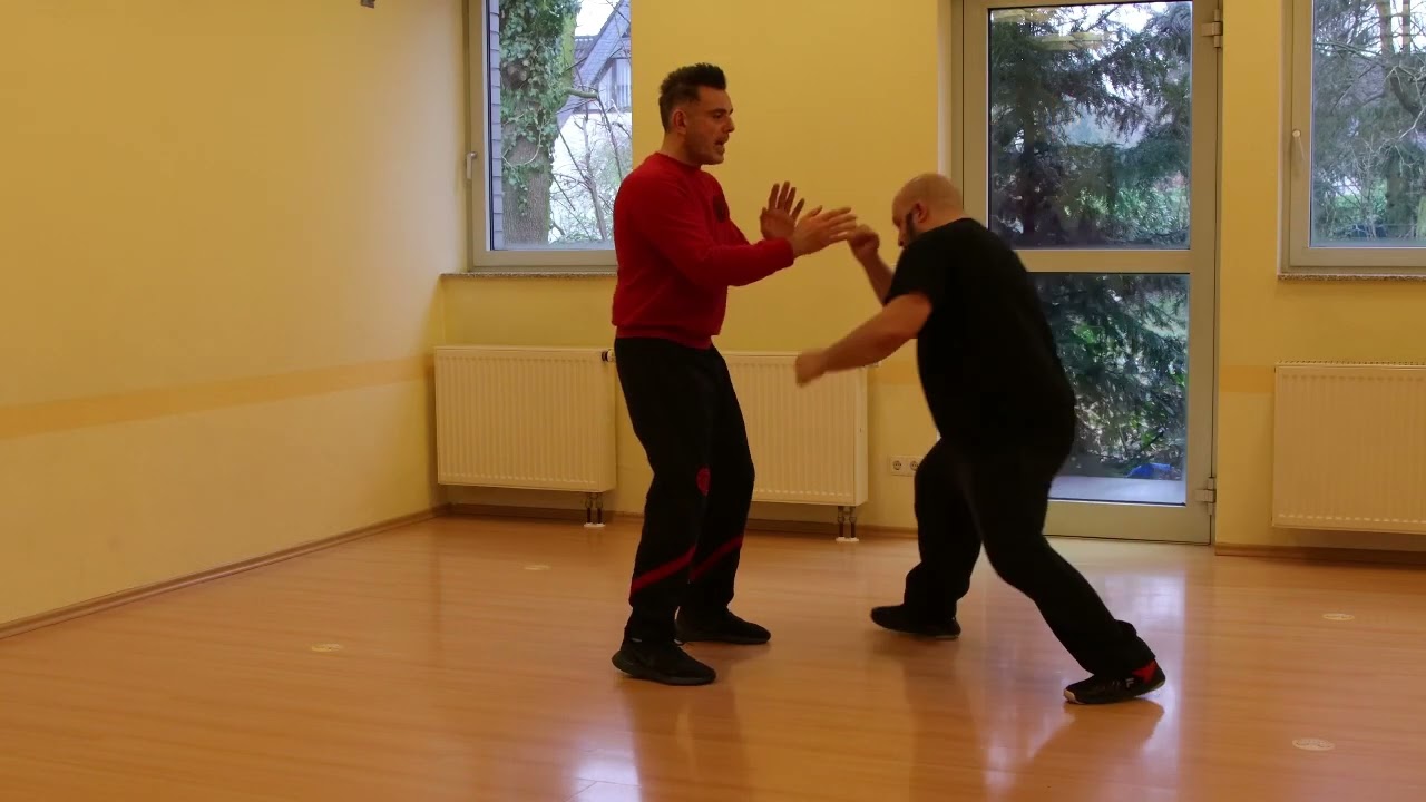Wing Chun ver 1850 facing body shot and take down examples. Thanks to  Daniele and his student