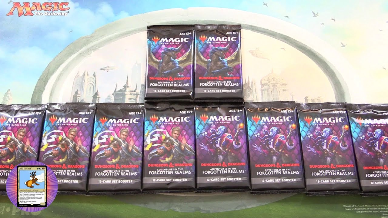 MTG D&D Set Boosters - AWESOME PULLS!