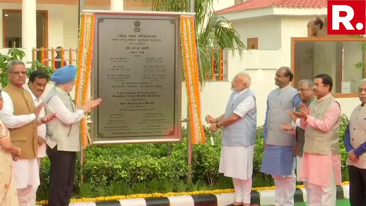 Watch PM Modi's Address From North Avenue, New Delhi, As He Inaugurates Flats For MPs