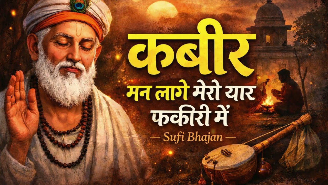 कबीर – मन लागो मेरो यार फकीरी में | Kabir Bhajan | Sufi Bhakti Song