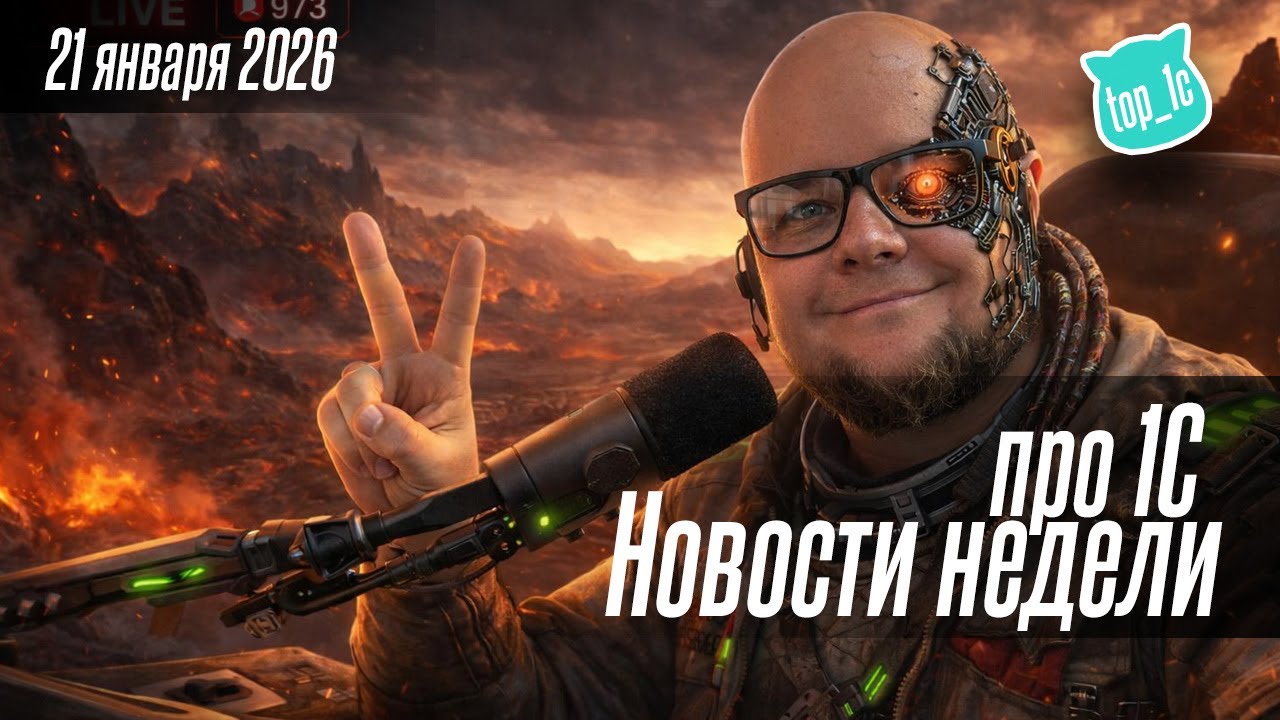 Новости недели про 1С от 21 января 2026