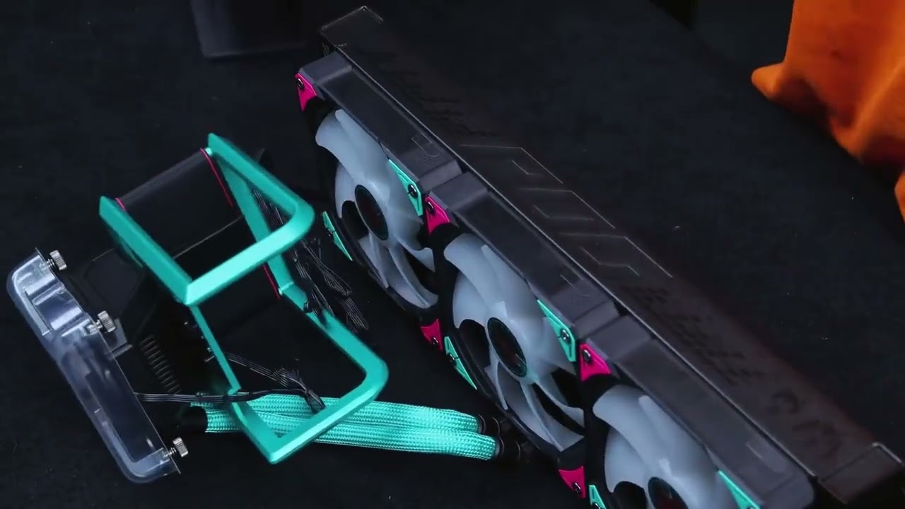 Fully Anodized pc build customisation #mikuhatsune #pcbuild #kuwait  #gamingpc #music #viralvideo 