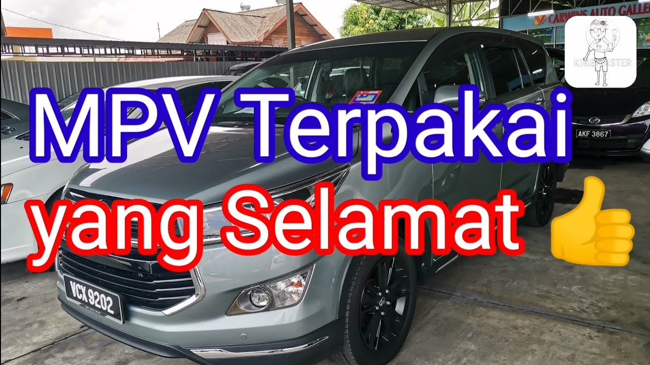MPV Terpakai paling selamat. Toyota Innova X