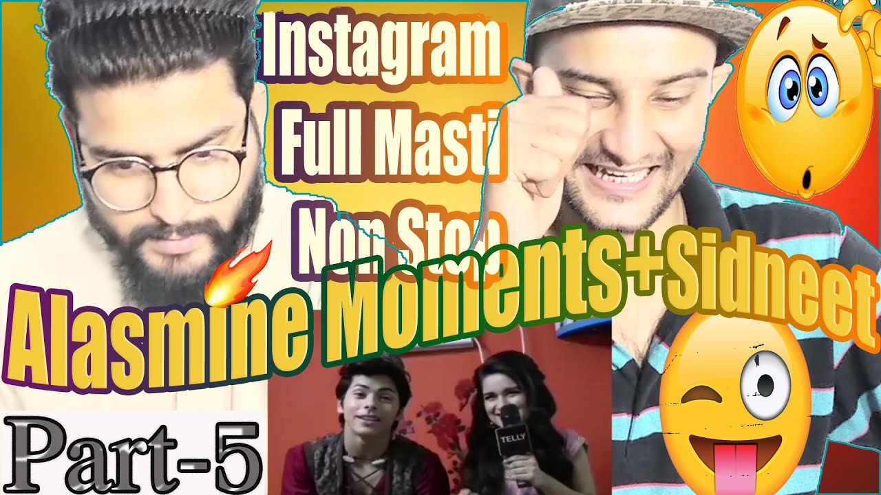Pakistani Boys React Alasmine Moments | Avneet,Siddharth | Instagram Stories+Tiktok Video Part-5