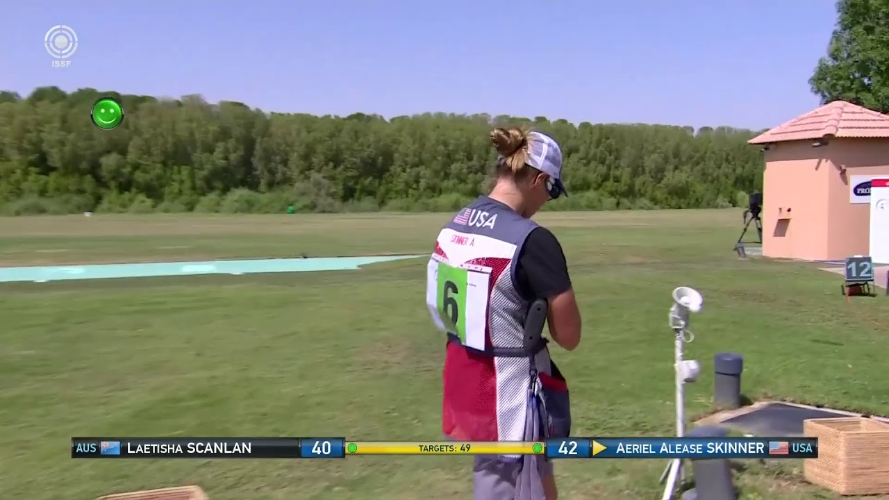 ISSF World Cup Final Shotgun, Al Ain, Final Trap Women, 12.10.2019