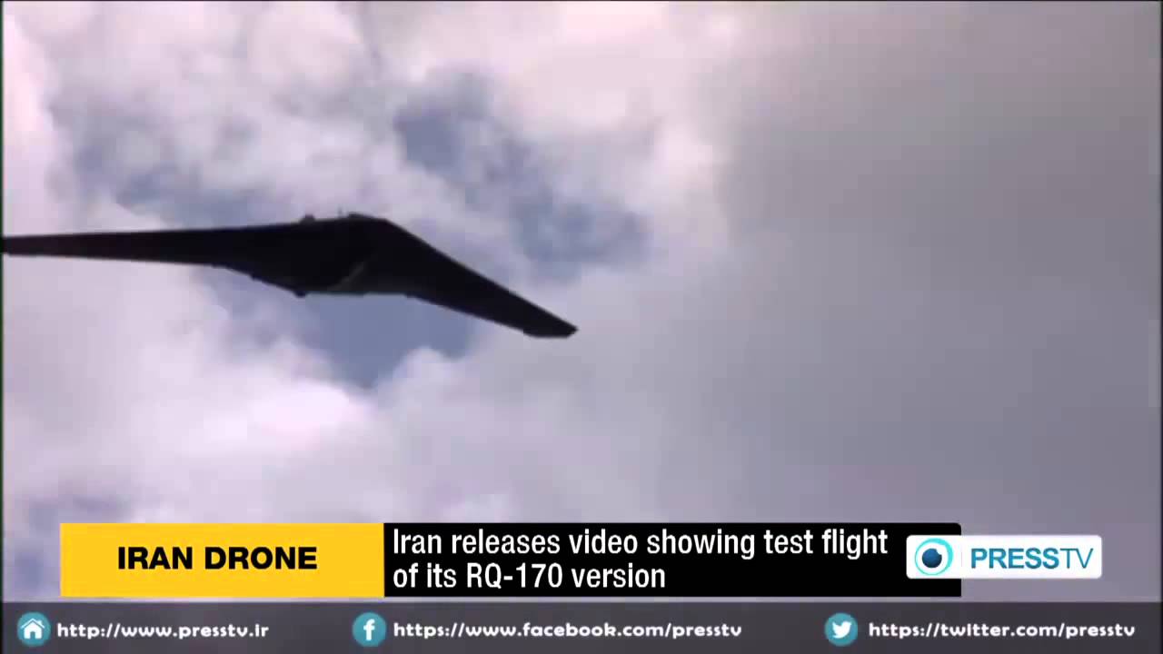 Iran Releases Video Showing Test Flight Of Its RQ-170 Version