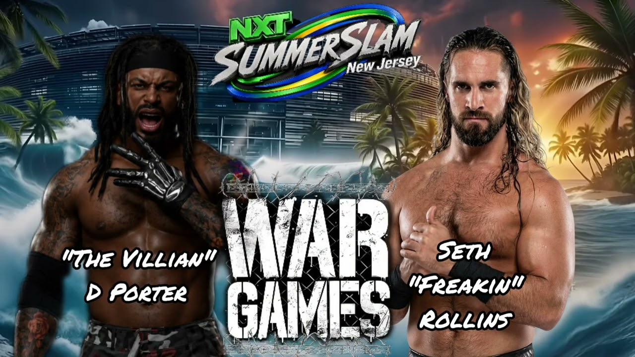 NXT SummerSlam 2K26 WarGames Match Card 