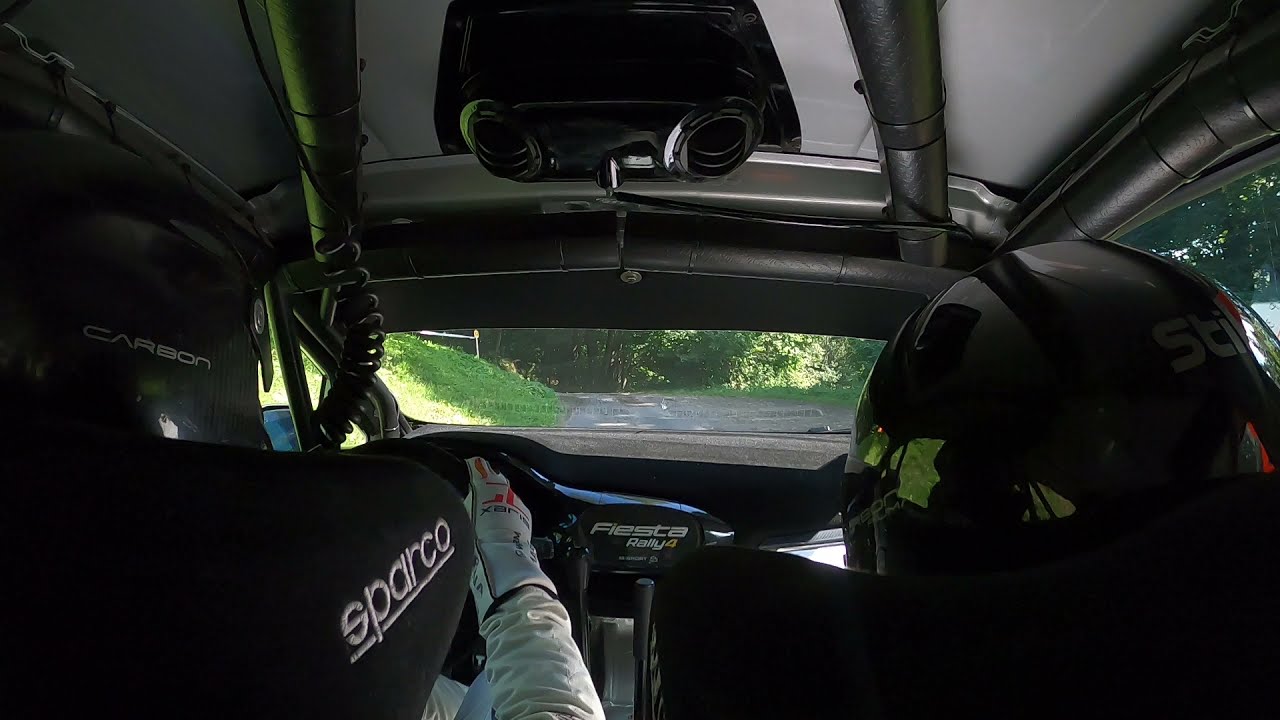 Jakub Brzezinski Ford Fiesta Rally4 onboard rally TarmacMasters 2021