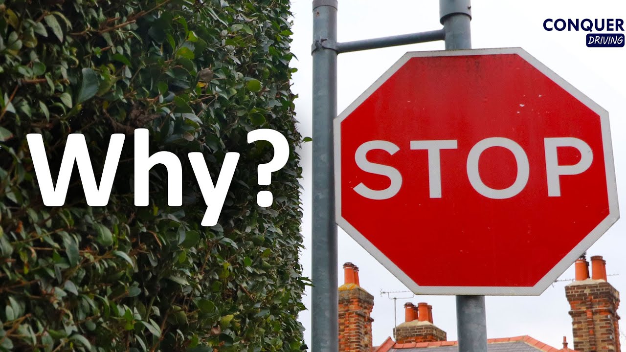 Why I Hate Stop Signs and What to do on the GB Driving Test