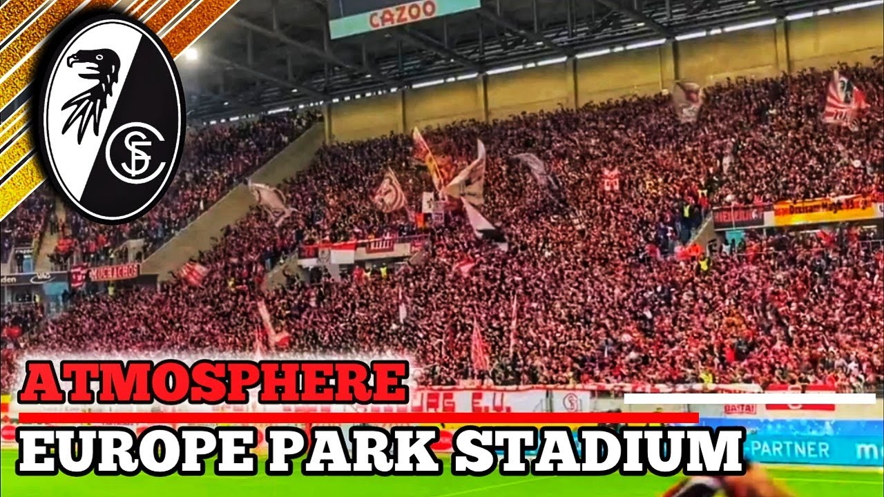 ⚫⚪ Great Support Freiburg Fans in Europe Park Stadium • SC Freiburg vs VfL Wolfsburg 2-0
