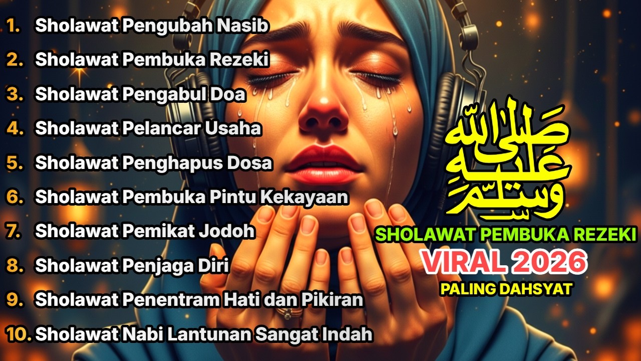 Hidup Berubah Drastis! Tarik Keberuntungan dan Kelimpahan Harta Lewat sholawat pembuka rezeki
