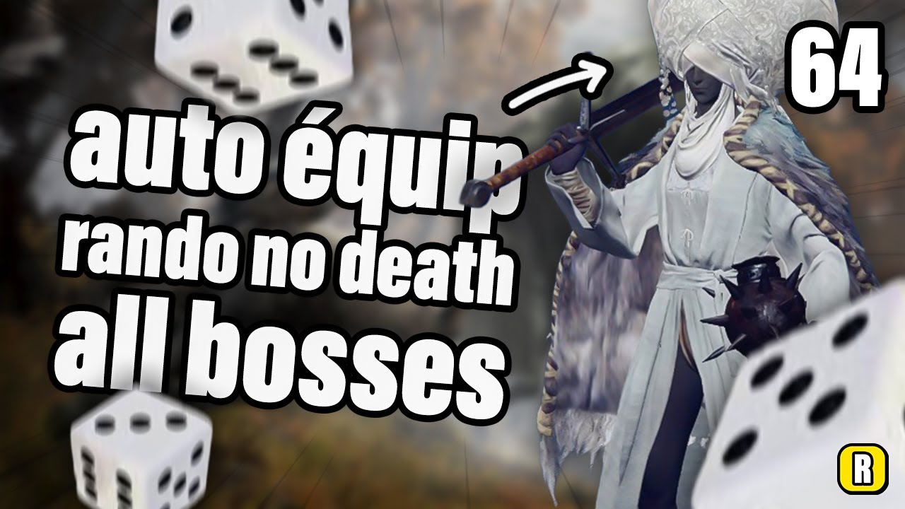 😂 la MORT de MERDE jpp | Elden Ring (Auto Equip All Boss No Death Random Hard Lock) #64