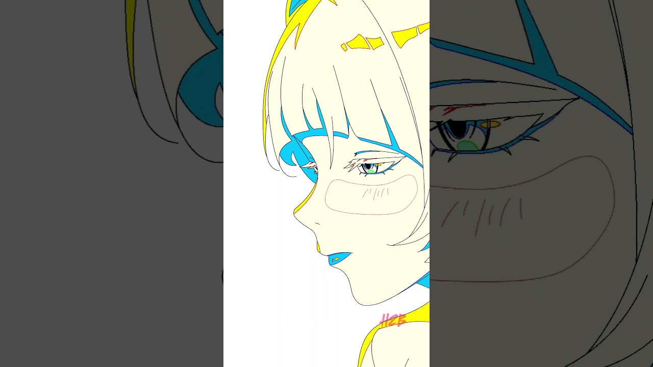 2D animation, Jane doe "Busy work" | zenless zone zero 