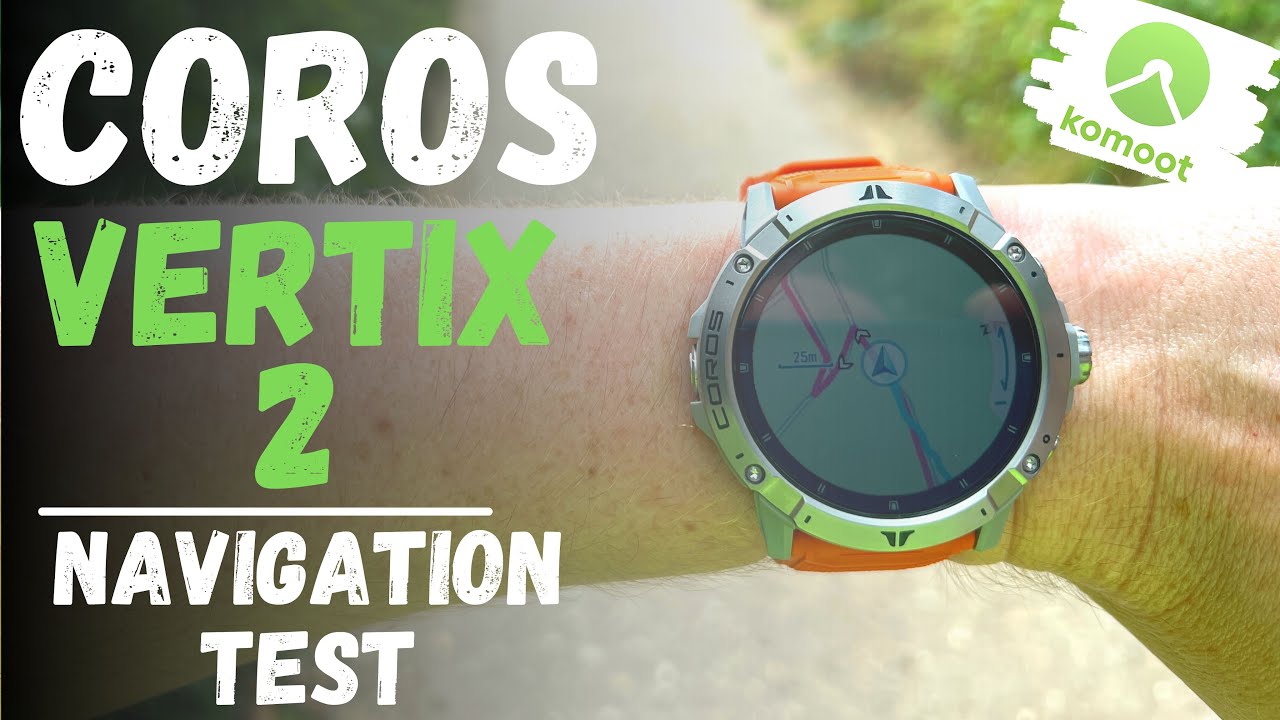 Coros Vertix 2 GPS бегущие часы навигация в тесте немецкий язык