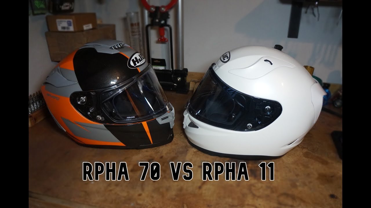 HJC RPHA 11 VS HJC RPHA 70 - Which Helmet's Best & Differences Between Them