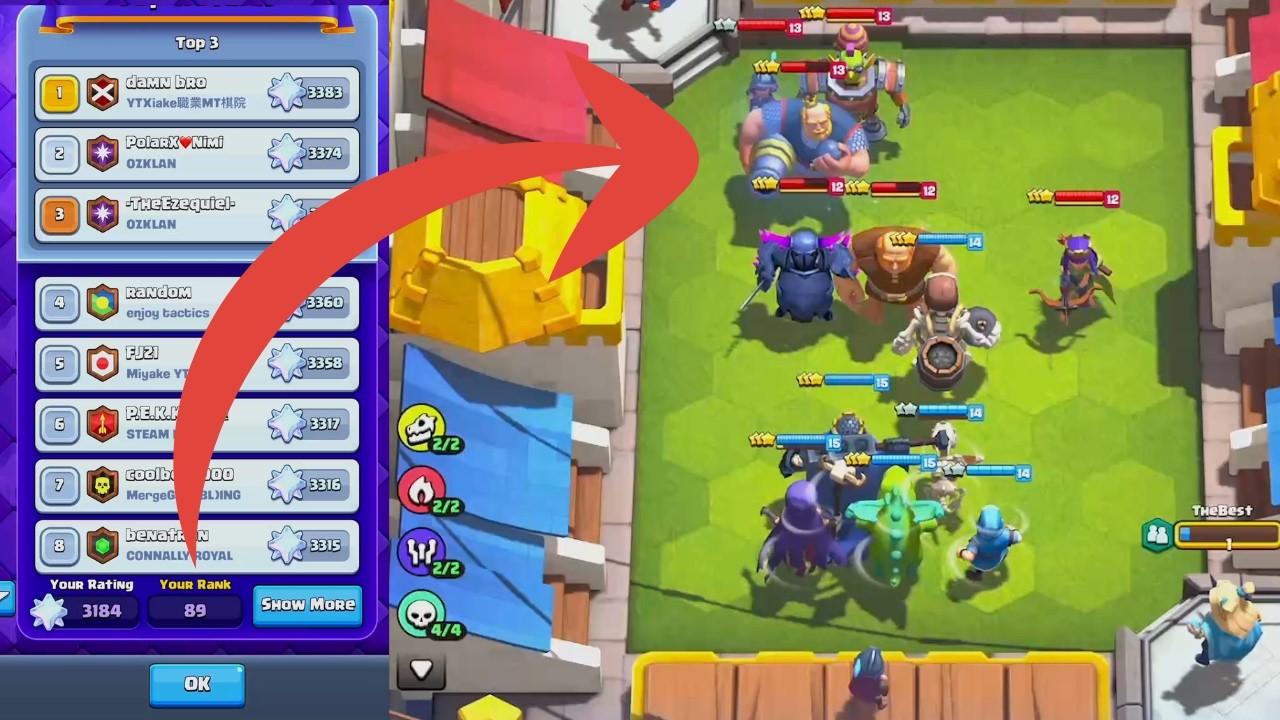 8 Trophies in 25 Minutes - Top 100 Merge Tactics Ladder
