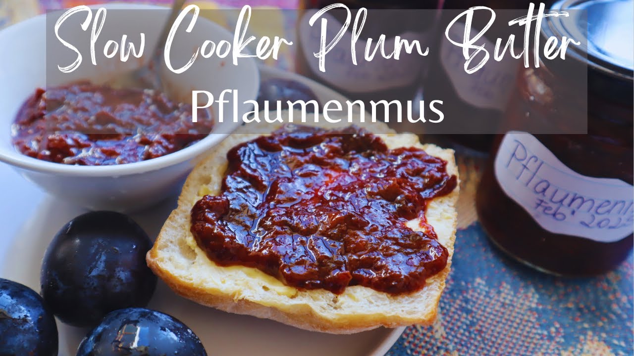 Вкуснейшее немецкое сливовое масло (Pflaumenmus), приготовленное в мультиварке