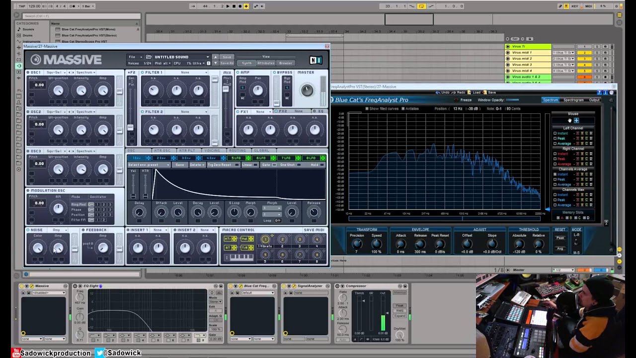 Native Instruments Massive Tutorial 14 - Noise Oscillator