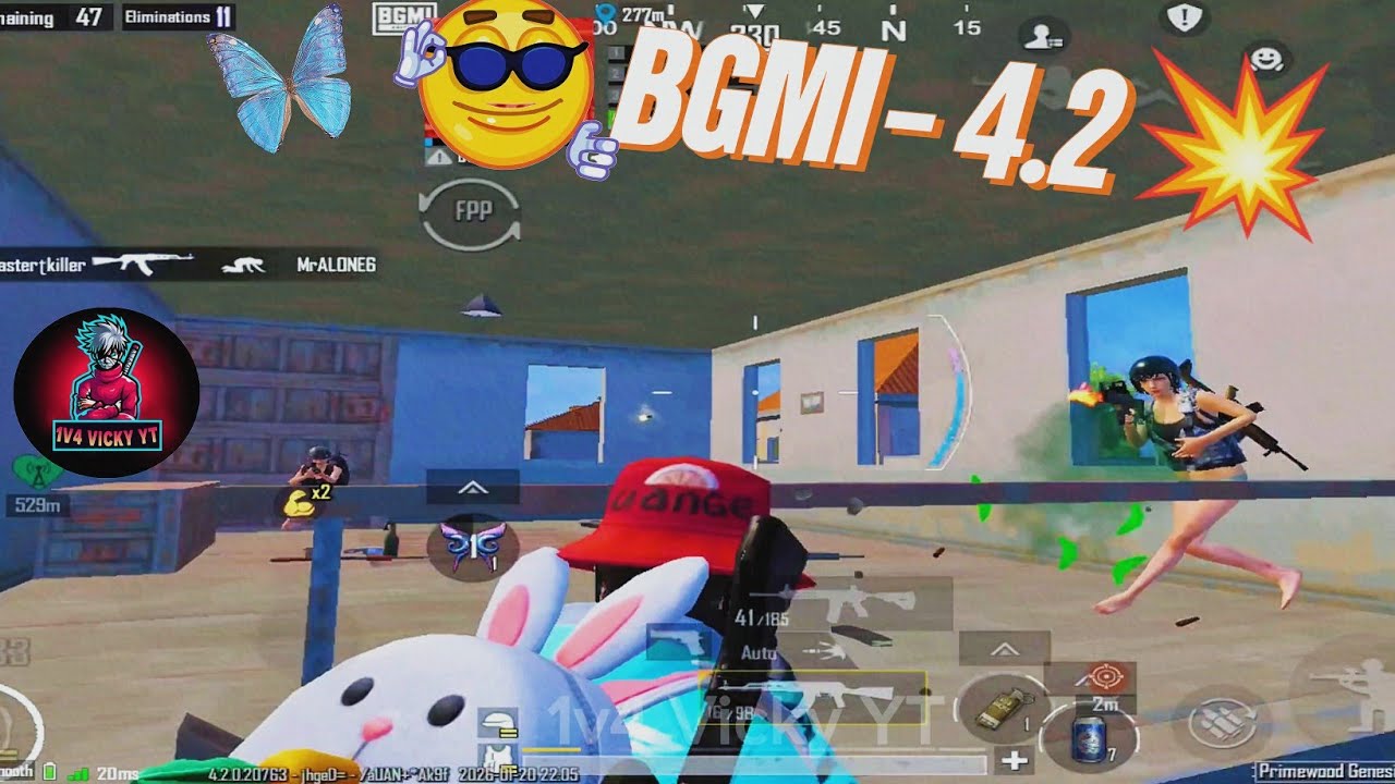 VICKY - IS 💥BGMI COMEBACK // 😳120FPS I Q NEO 10 PERFORMANCE OF THE 4.2 BGMI 