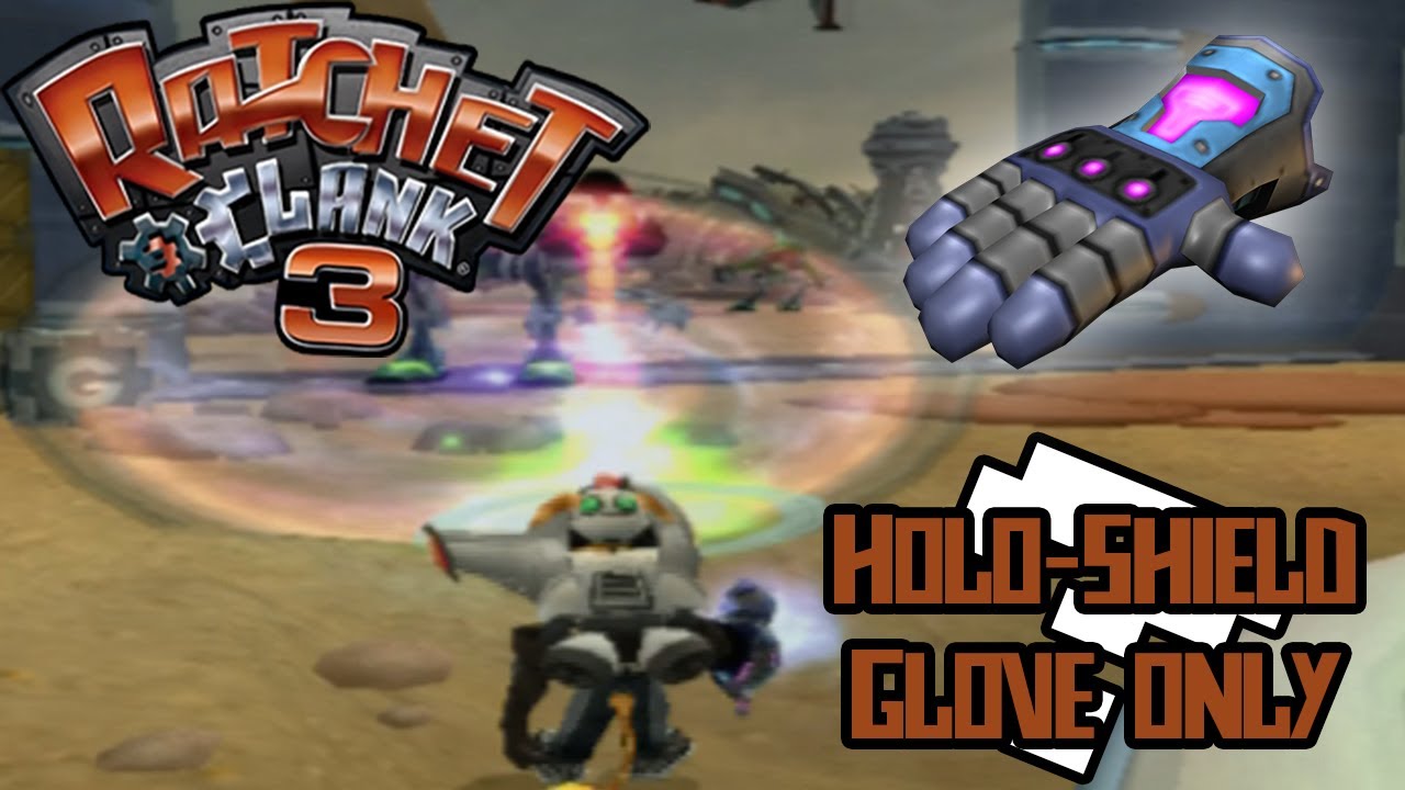 Можно ли пройти Ratchet & Clank 3, используя только перчатку-голощит?