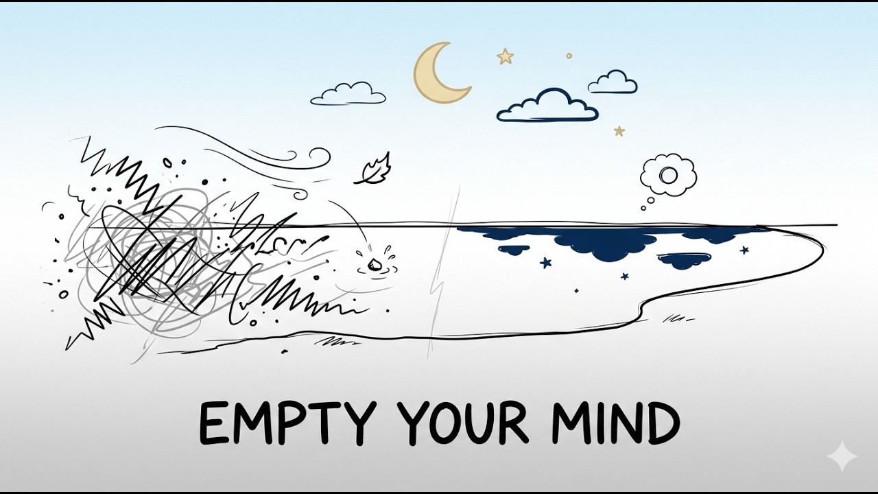 This 5 minutes story will help you empty your mind