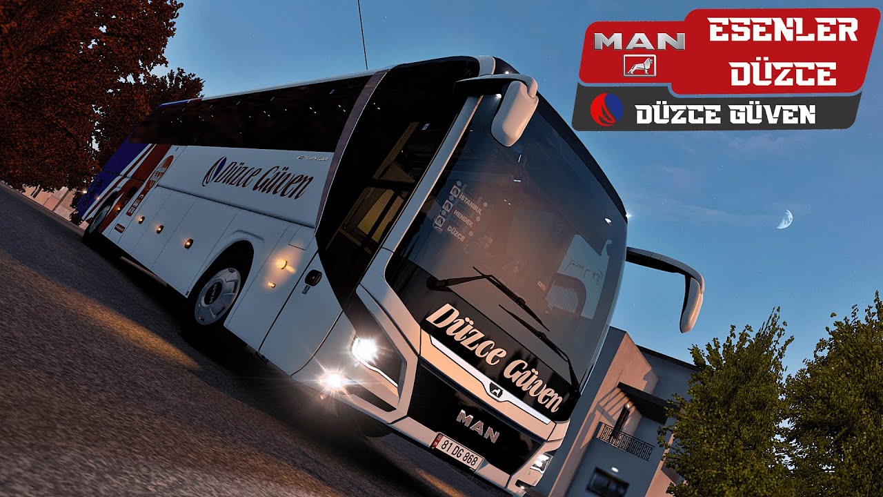 Gerçek Anonslu | Düzce Güven  | Esenler-Düzce Seferi #g29 #ets2 #anons #otobüs #manlionscoach