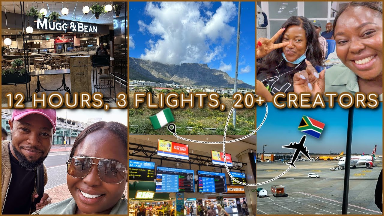 TRAVEL WITH ME TO SOUTH AFRICA FROM NIGERIA | VLOG