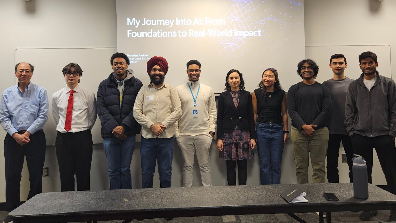 Al Career Spotlight Series with Brendan Jenkins - Artificial Intelligence Club GMU