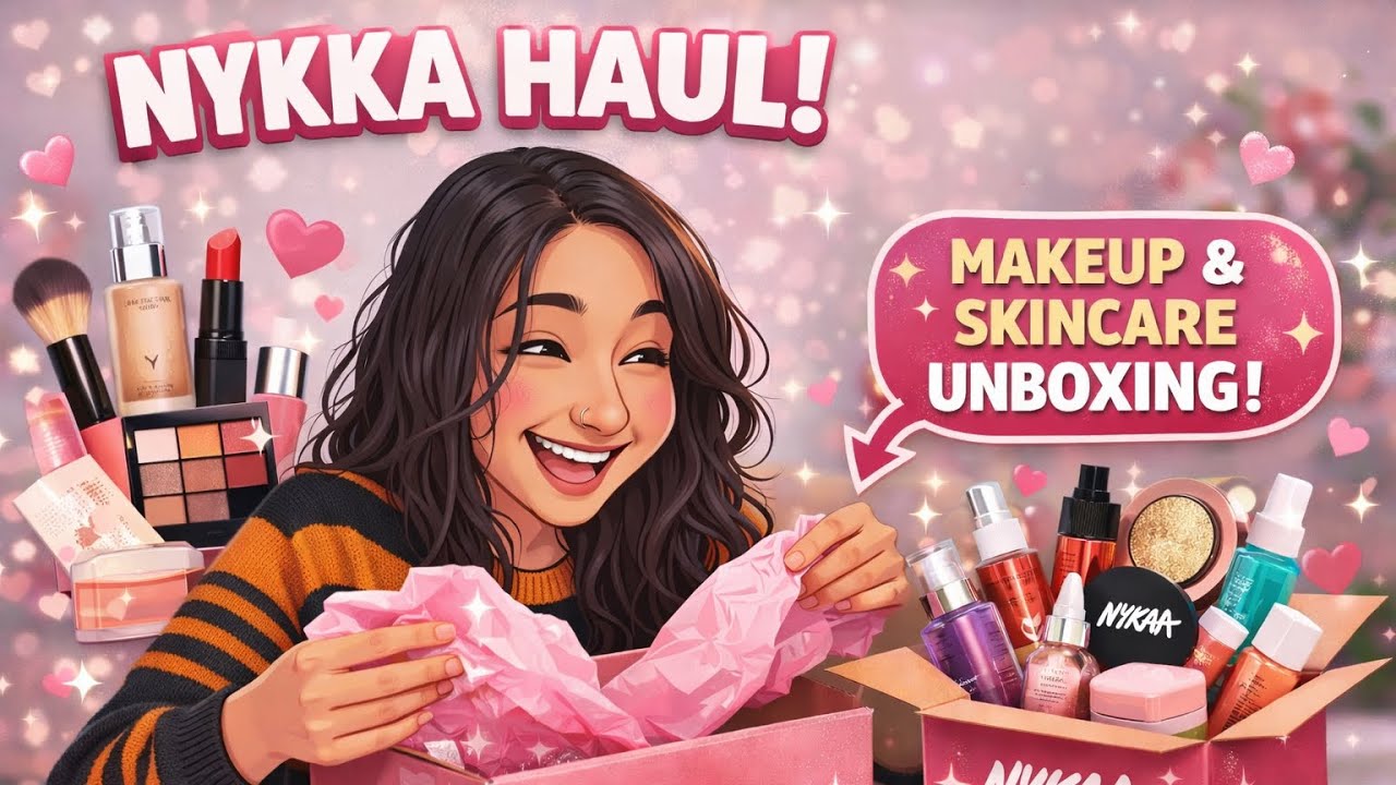 Nykaa Haul – Soft Glam Essentials I’m Obsessed With 💄✨