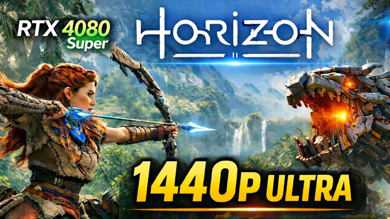 Horizon Forbidden West | 1440p Ultra Settings | RTX 4080 Super | Gameplay