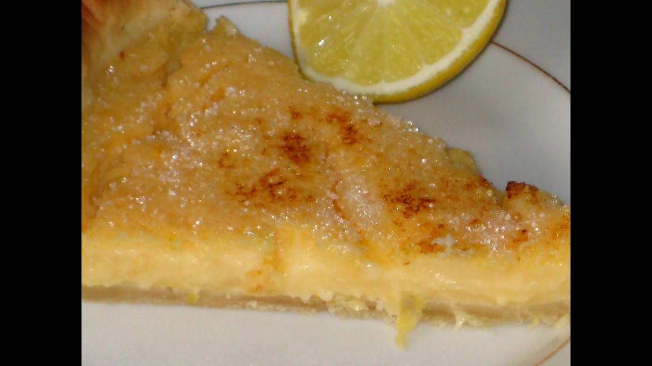 Tarte au citron (light)