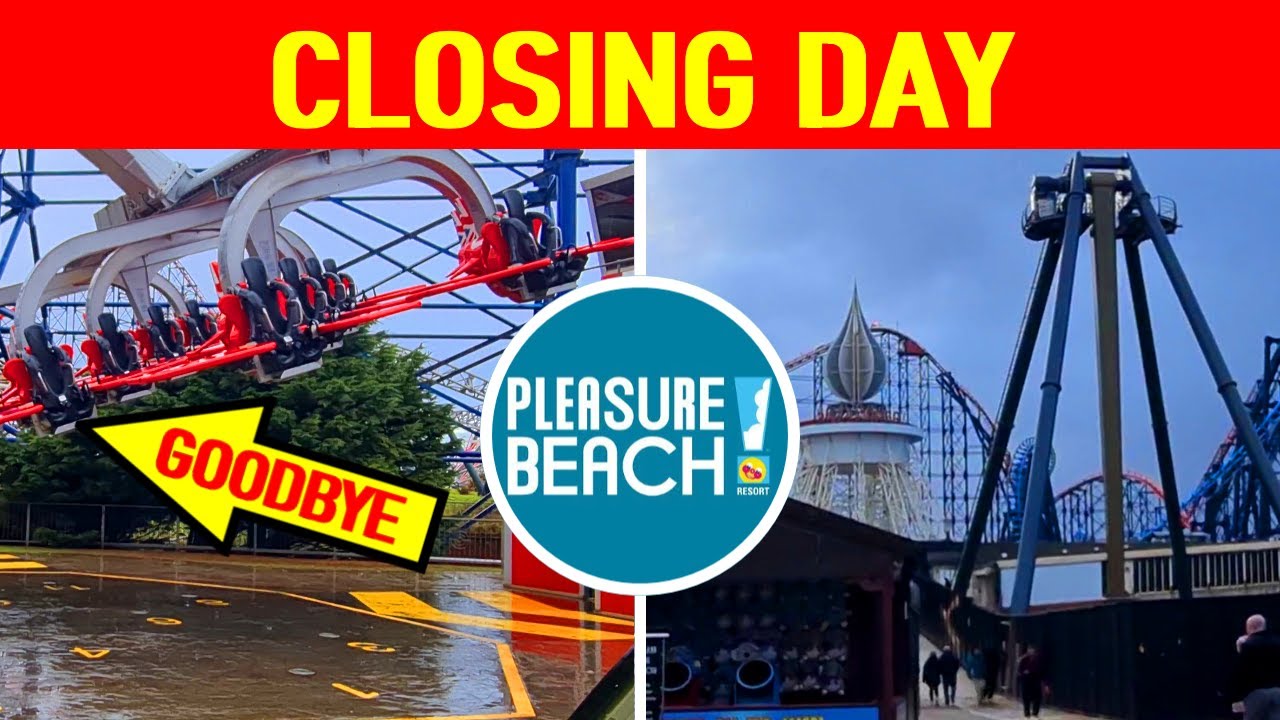 КОНЕЦ сезона Blackpool Pleasure Beach 2025!