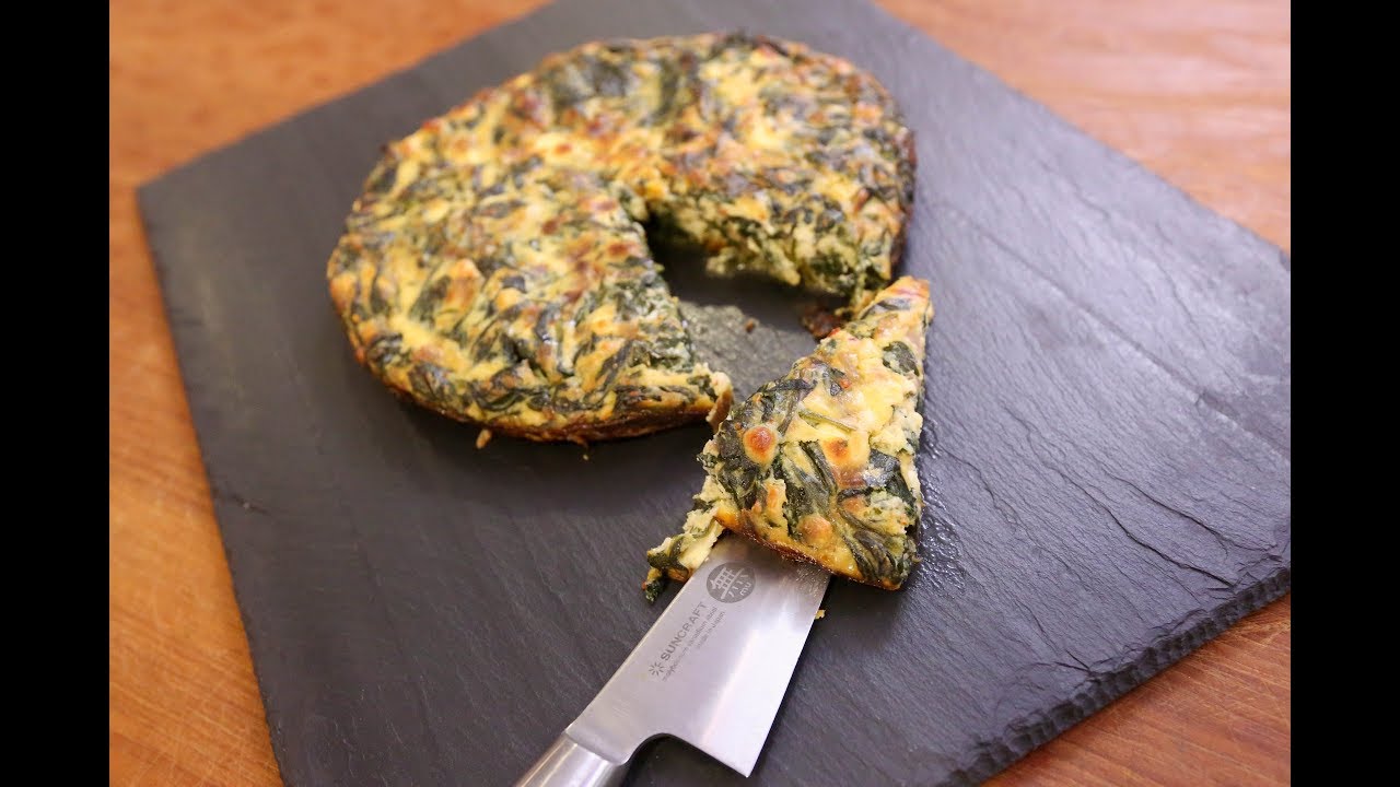 Spinach & Feta Soufflé | SAM THE COOKING GUY
