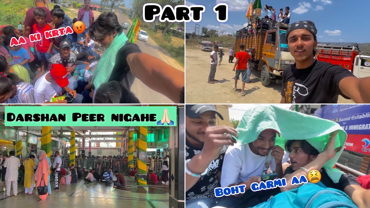 Part -1 || Going To Baba Balak Nath || Darshan Peer Nigaha🙏🏻 || Travel by Truck 2023