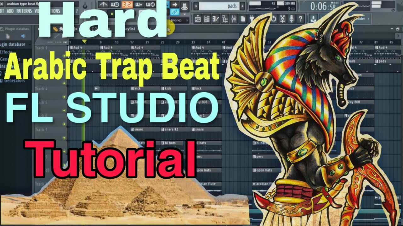 How To Make A Hard Arabic Trap Beat | FL STUDIO TUTORIAL | Free Arabic Plugin Download