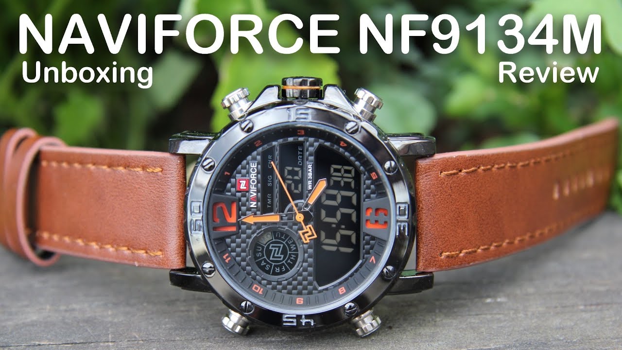 Naviforce NF9134 Dual display Unboxing and review