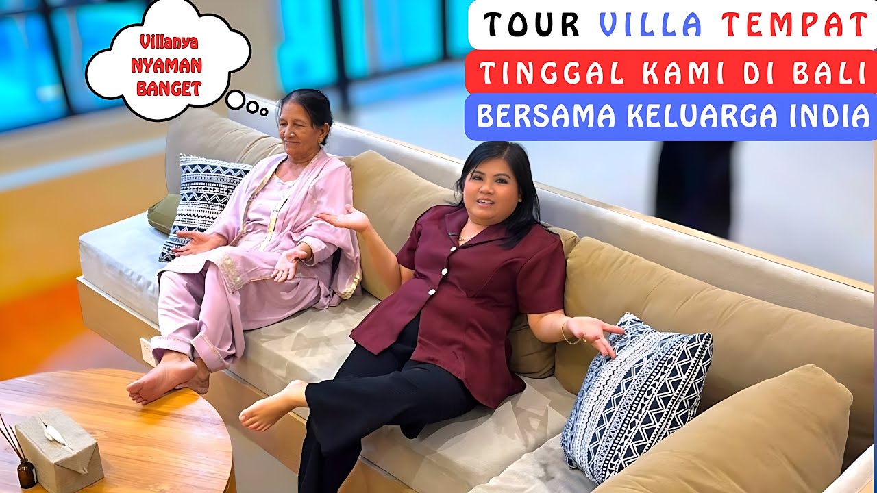 Tour Villa Tempat Tinggal Kami Di Bali Bersama Keluarga India‼️