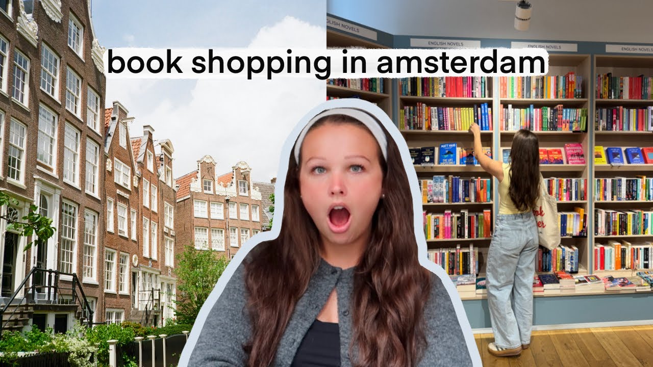 book shopping in amsterdam!!! My favorite bookstores