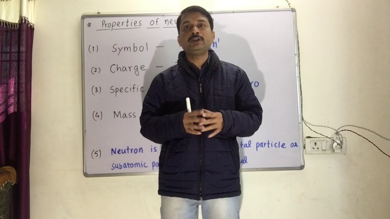 2.4-Discovery of Neutron & its Characteristics / atomic structure