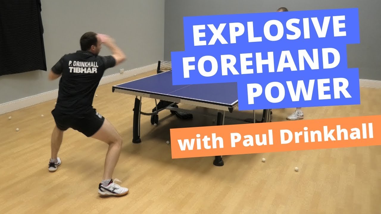 How to get explosive forehand power (with Paul Drinkhall)