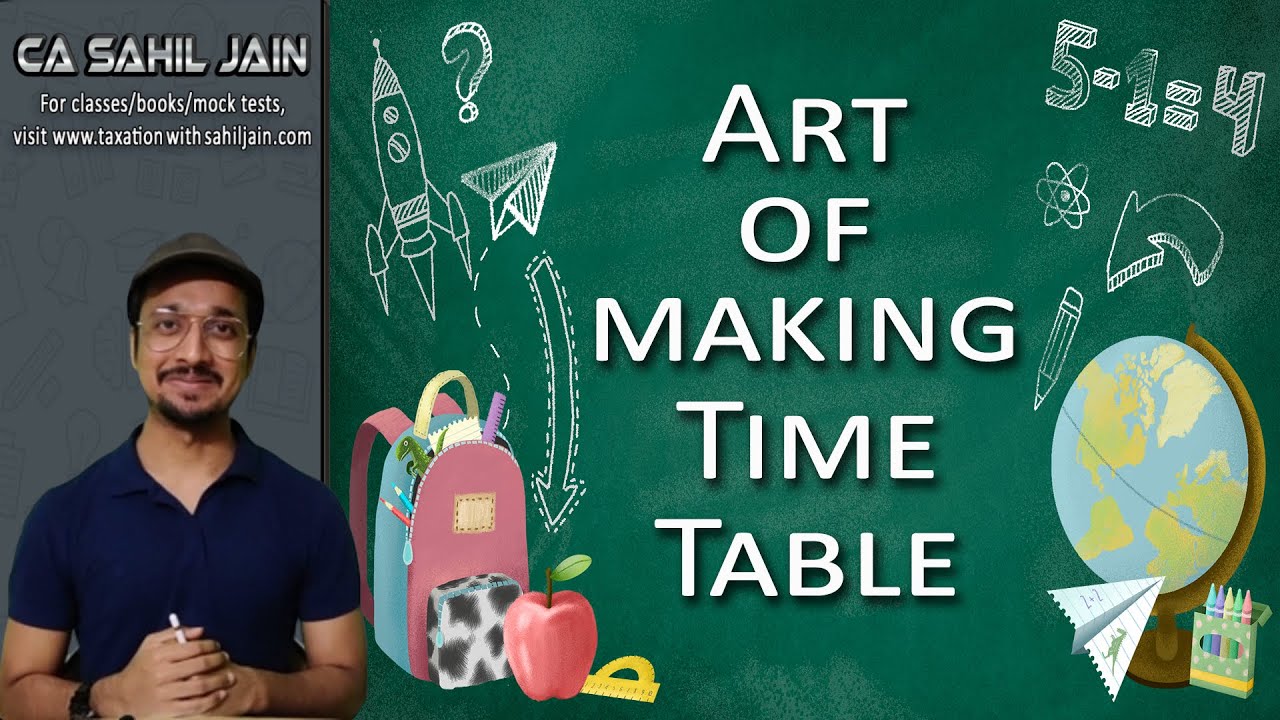 Process of making Time Table for Exams | How many Hours to Study Per Day?