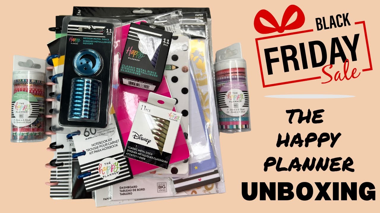 The Happy Planner Unboxing~Black Friday Sale~Prices included