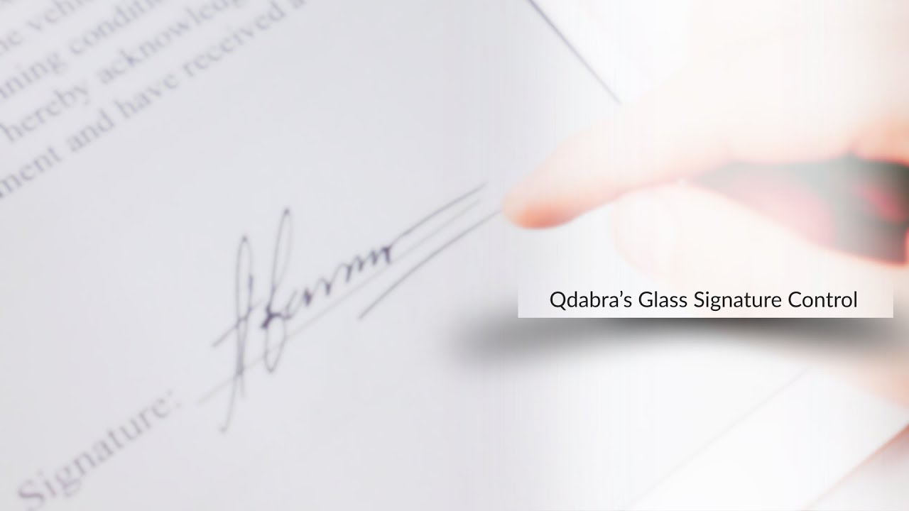 Draw or Type in Your Signature Using Qdabra's Glass Signature v2: Qdabra Webinars 2025-7-31