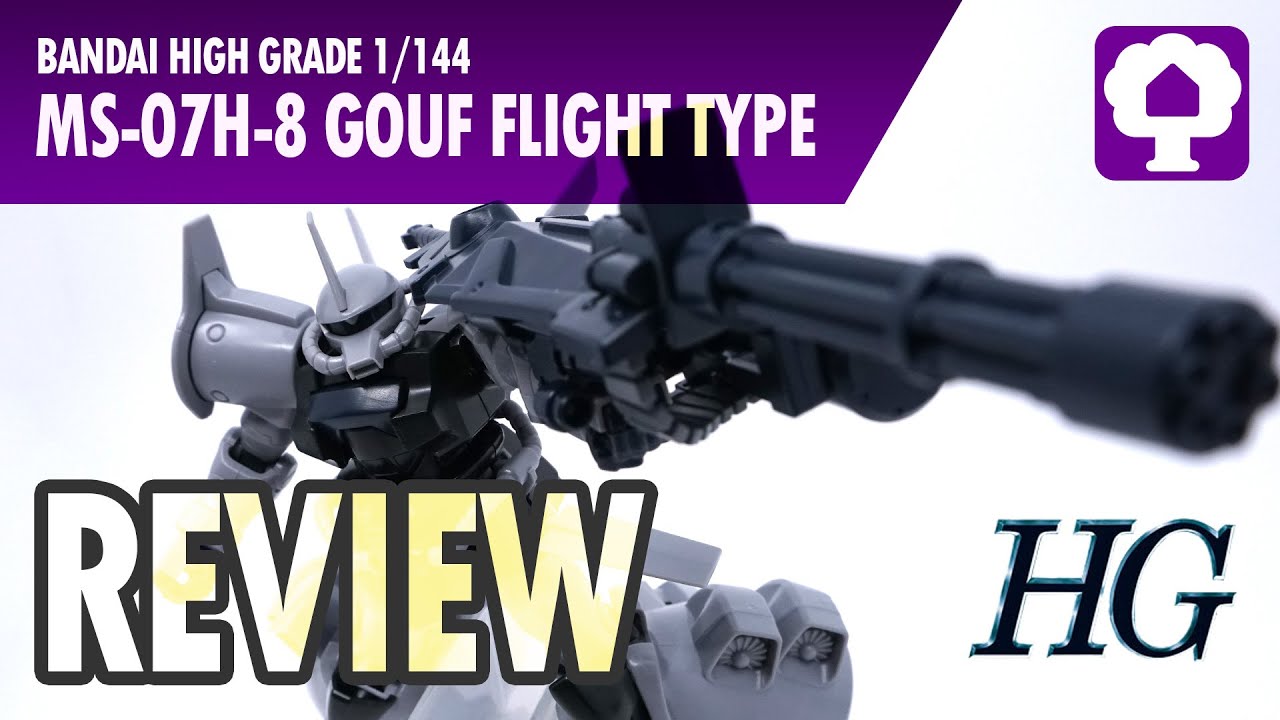 Обзор модели HG 1/144 Gouf Flight Type (1998) — Gundam 08th MS Team Model и Gunpla