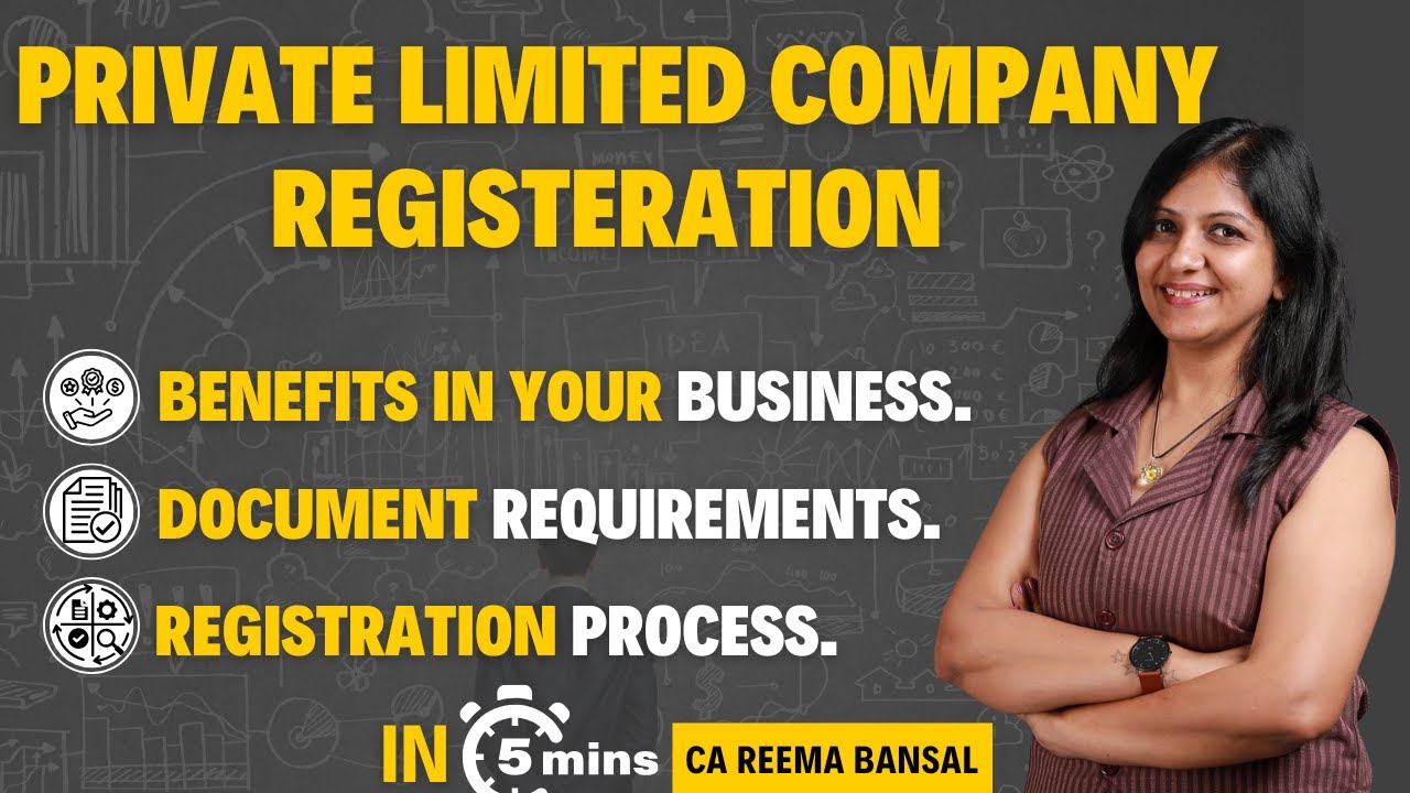 Private Limited Company registration benefits /requirement and process in just 5 minutes.
