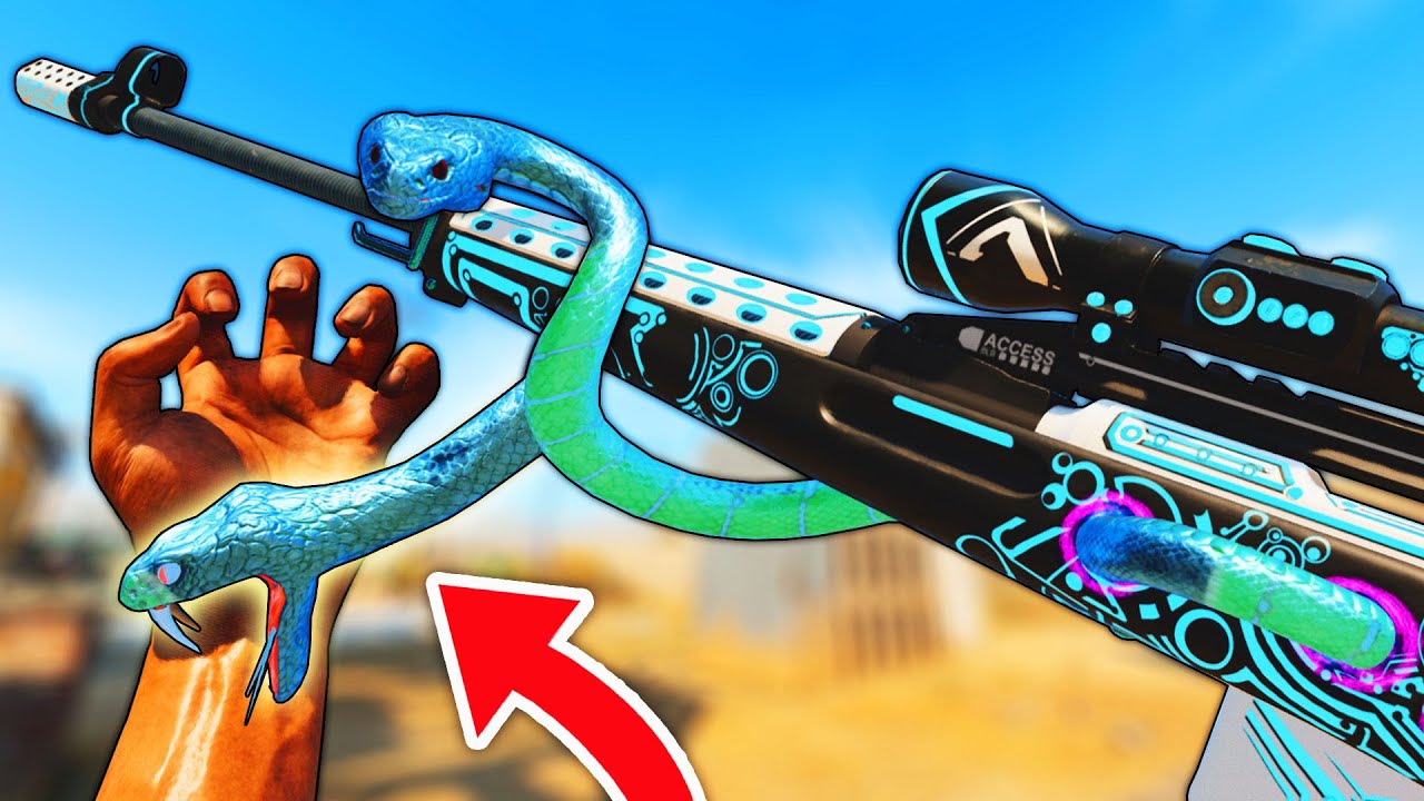 WARNING! This Weapon Bites (Tracer Pack: Poison Sky Mastercraft Bundle / Warzone - Cold War Zombies)